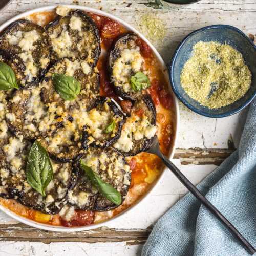 Chef Loyiso's Fried Aubergine with Goat's Cheese Loyiso 23