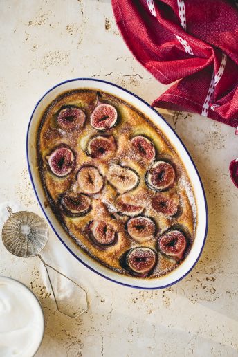 Fig and Brown Butter Clafoutis